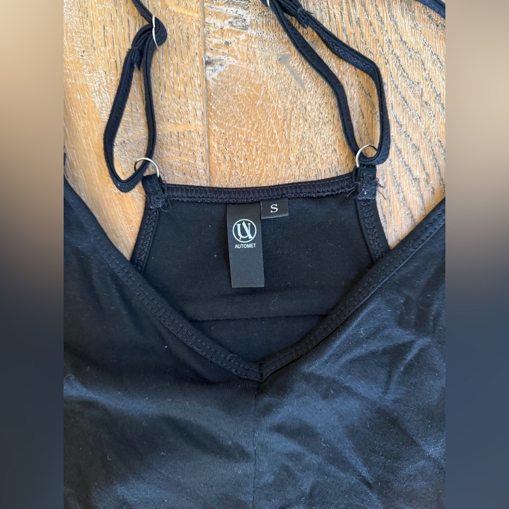 Women's Black Jumpsuit - Picture 2 of 2